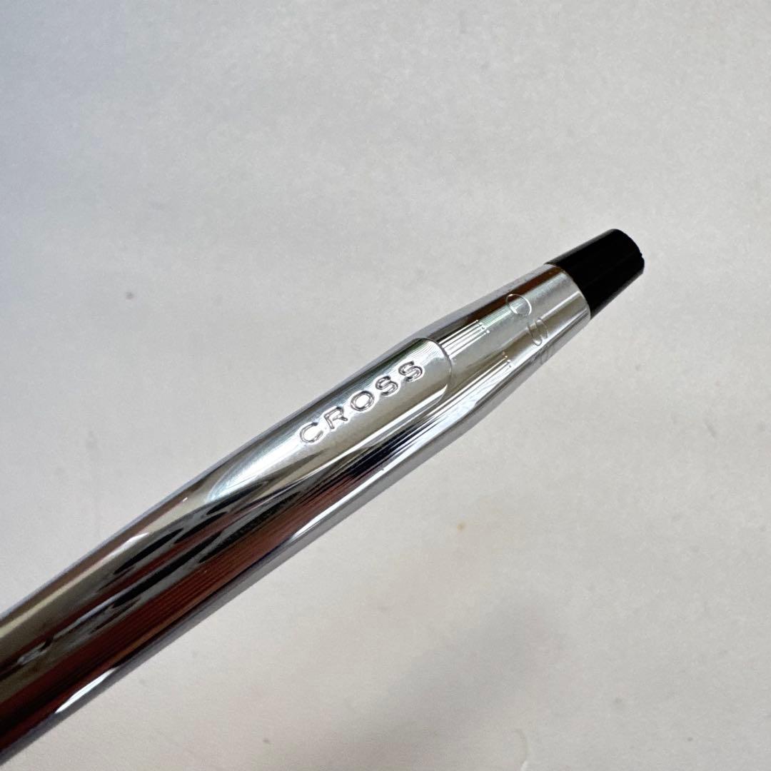 Vintage Cross Classic Century ballpoint pen in chrome silver with rotation advance mechanism