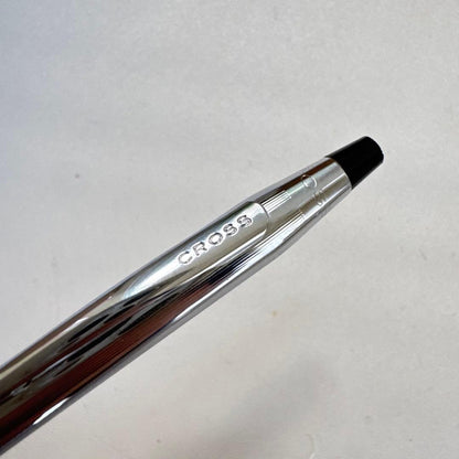 Vintage Cross Classic Century ballpoint pen in chrome silver with rotation advance mechanism