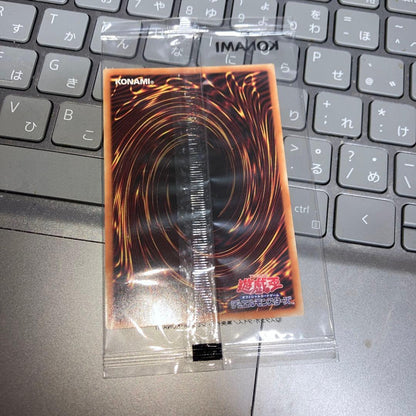 Unopened Yu-Gi-Oh Black Magician Ultra rarity trading card with original artwork Japan import