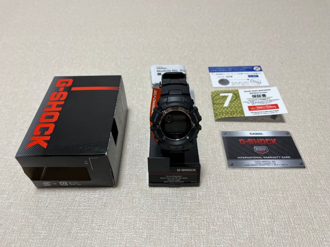 G-Shock Digital Watch GW-2310-1JF Multi-Band 6 Solar Men’s Black Japan Import