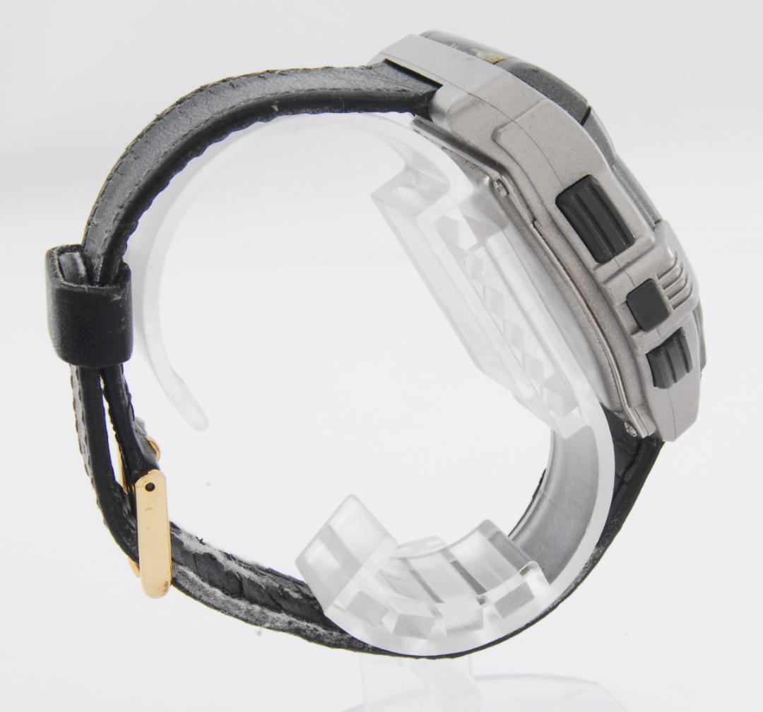 Casio Data Bank Twincept Radio-Controlled Watch FKT-2000 Silver — Japan Import