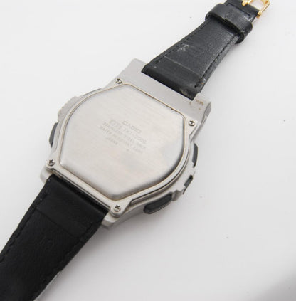 Casio Data Bank Twincept Radio-Controlled Watch FKT-2000 Silver — Japan Import