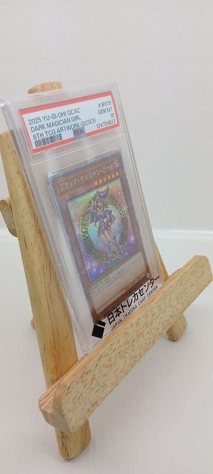 Yu-Gi-Oh Black Magician Girl 25th QCAC-JP019 trading card graded PSA 10 Japan import
