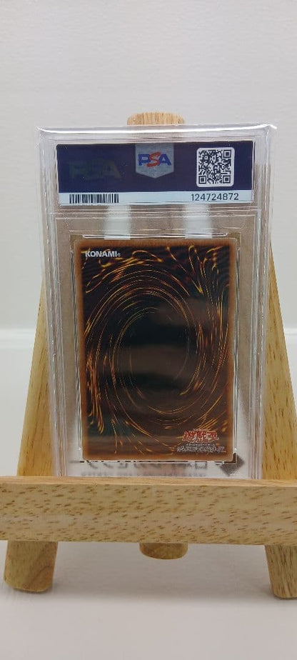 Yu-Gi-Oh Black Magician Girl 25th QCAC-JP019 trading card graded PSA 10 Japan import