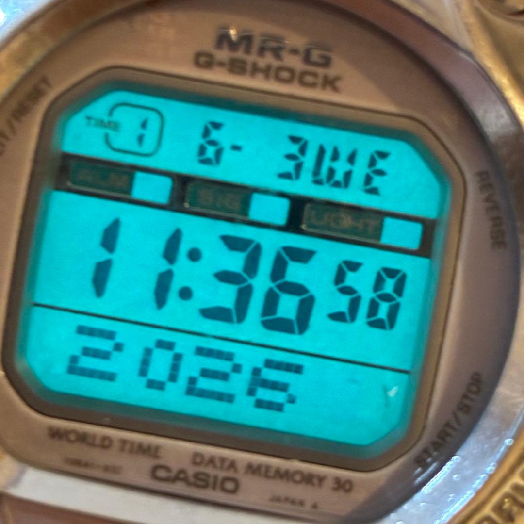 Casio G-Shock Mr-G MRG-220 Vintage Working with Max 7.5 Inch Wrist Japan Import