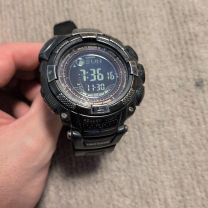 Casio Pro Trek PRW-1500YJ Multi Digital Watch Radio Solar Shock Resistant