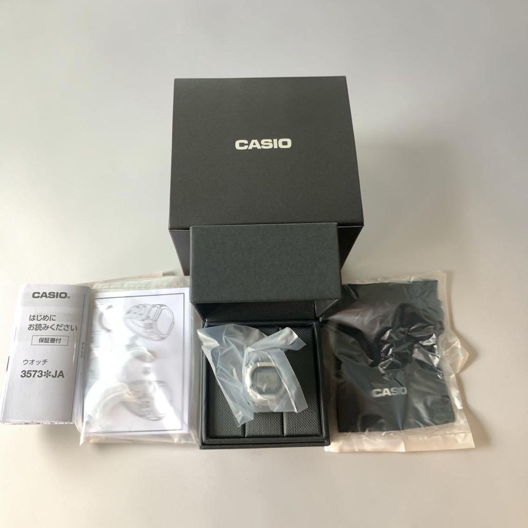 Casio Ring Watch CRW-001-1JR Silver Model 22 Size Digital LED Backlight Watch — Japan Import
