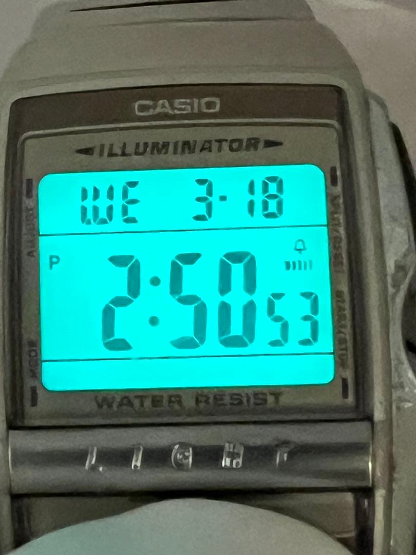 Casio A-220 Vintage Digital Vibration Alarm Watch