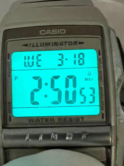 Casio A-220 Vintage Digital Vibration Alarm Watch