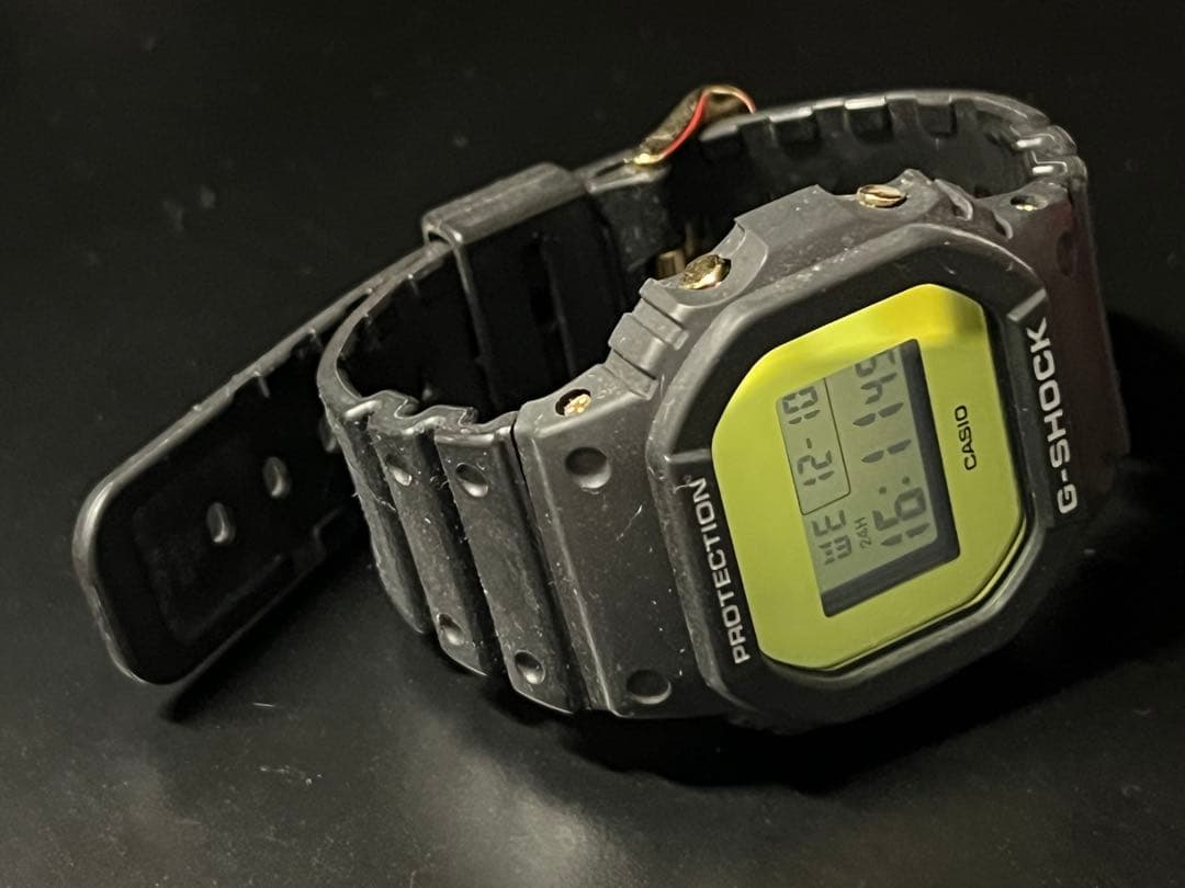 Casio G-Shock DW-5700BBMB Model Watch Clear Resin Band Japan Import