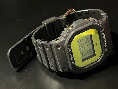 Casio G-Shock DW-5700BBMB Model Watch Clear Resin Band Japan Import