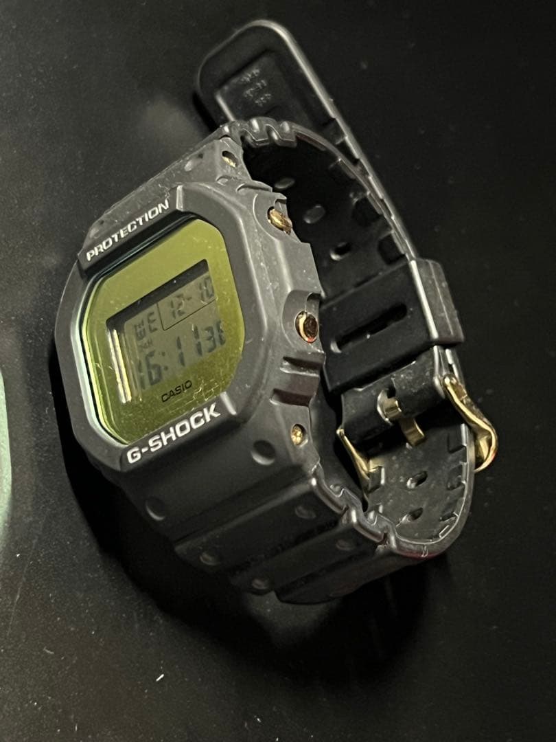 Casio G-Shock DW-5700BBMB Model Watch Clear Resin Band Japan Import