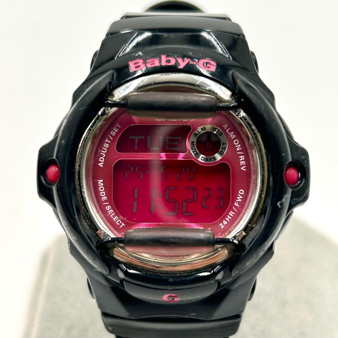 Casio Baby-G BG-169R Watch Black and Pink Women's Wristwatch