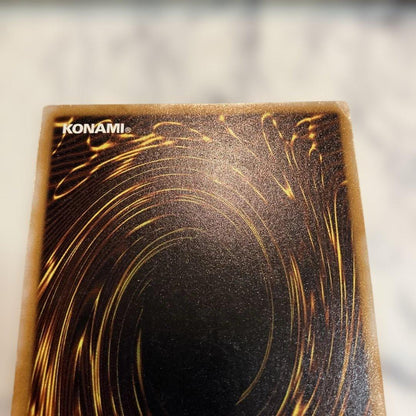 Yu-Gi-Oh Masked Beast Masked Hellraiser relief item, Japan import, with condition signs visible