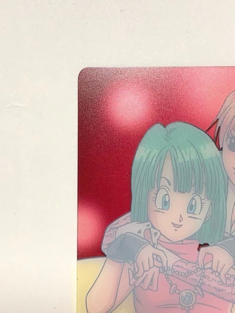 Bandai Dragon Ball X One Piece Morinaga Wafer Card No.012 featuring Bulma and Nami from Japan import