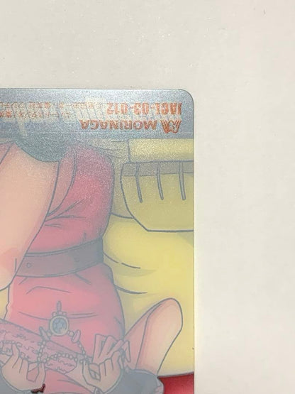 Bandai Dragon Ball X One Piece Morinaga Wafer Card No.012 featuring Bulma and Nami from Japan import