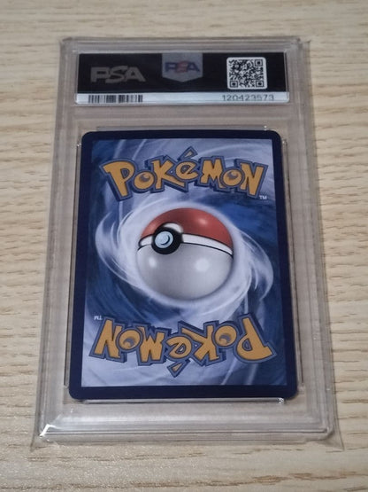 Bandai Pokemon Card Captain Pikachu #005 graded PSA 10 in protective case with minor scratches