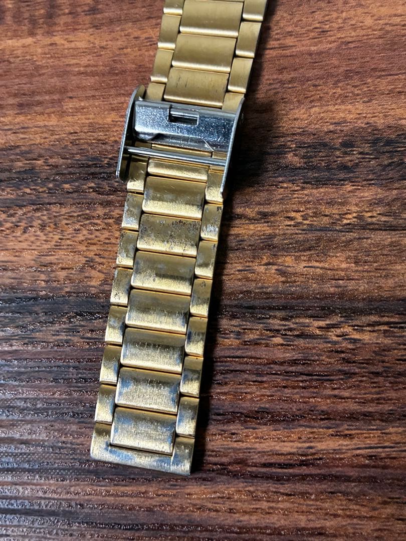 Casio Data Bank Digital Dual Time Watch DB-360G Gold Model — Japan Import
