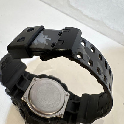 Casio G-Shock Camouflage Gray Watch with Shock Resistance — Japan Import