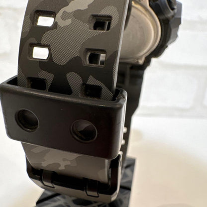 Casio G-Shock Camouflage Gray Watch with Shock Resistance — Japan Import