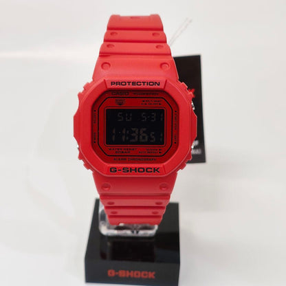 Casio G-Shock DW-5600RRB-4JF Red Digital Watch with 20ATM Water Resistance — Japan Import