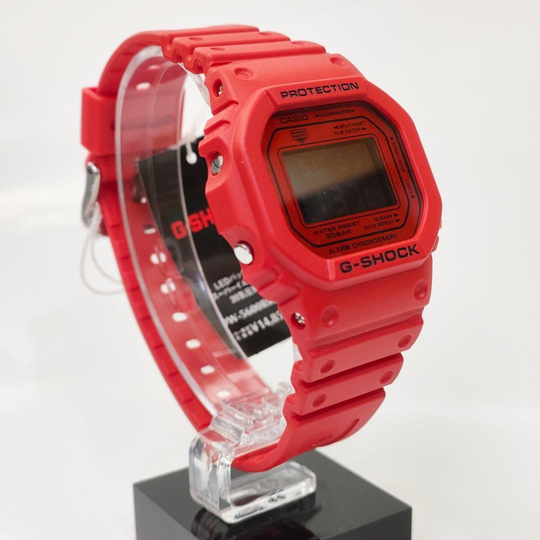 Casio G-Shock DW-5600RRB-4JF Red Digital Watch with 20ATM Water Resistance — Japan Import