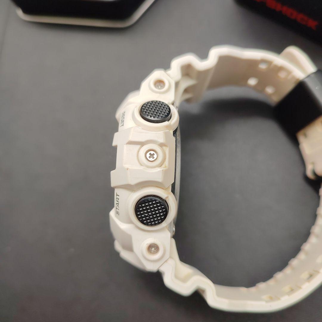 Casio G-Shock GA-700-7ADR Watch White Digital Analog Combo 20 ATM Japan Import