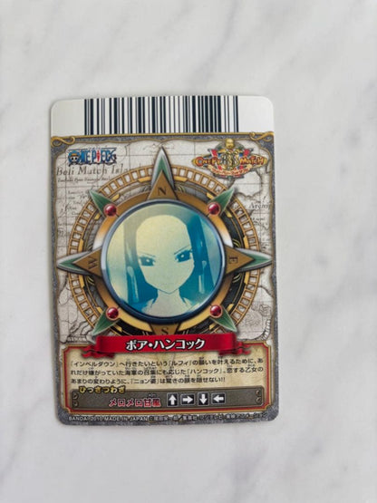 One Piece Melomelo Amakaze trading card SR rarity Japanese import in used good condition