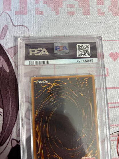 Bandai Yu-Gi-Oh! Dark Sorcerer Blaker Ultra Rare PSA 10 trading card in original PSA case