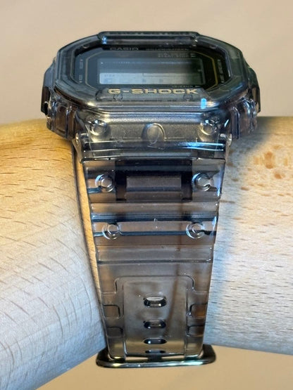 Casio G-Shock DW-5025 Original Limited Gold Skeleton Watch 25th Anniversary