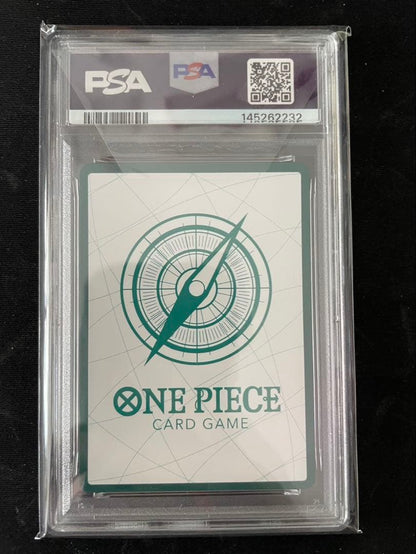One Piece Day'25 Don Card graded PSA 10 Gem Mint from Japan with size 2.91 x 3.94 inches