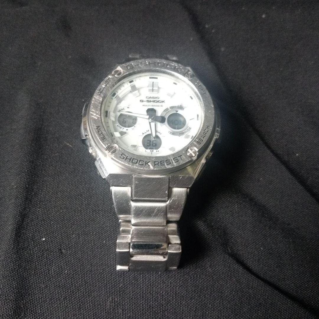 Casio G-STEEL Series Atomic Solar Watch with Metal Bezel