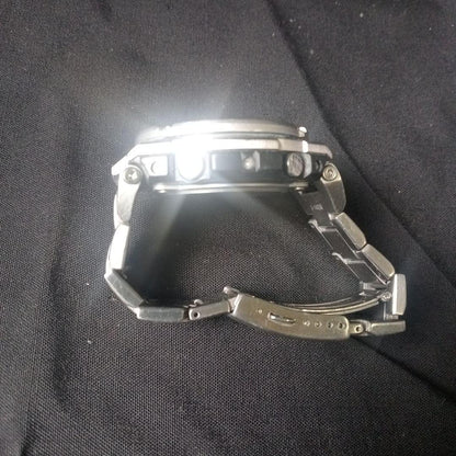 Casio G-STEEL Series Atomic Solar Watch with Metal Bezel
