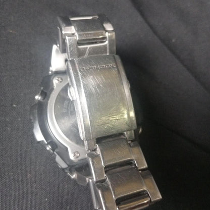Casio G-STEEL Series Atomic Solar Watch with Metal Bezel