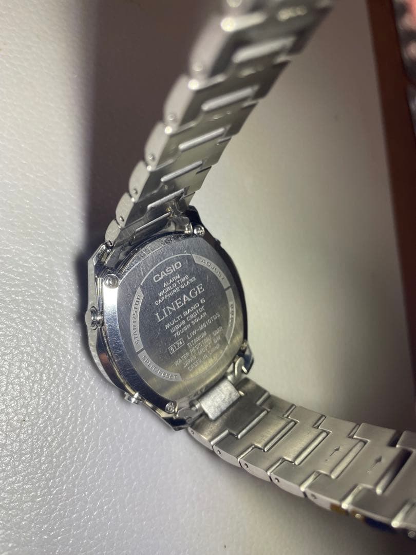 Casio Lineage LIW-M610TDS Titanium Radio Solar Watch — Japan Import