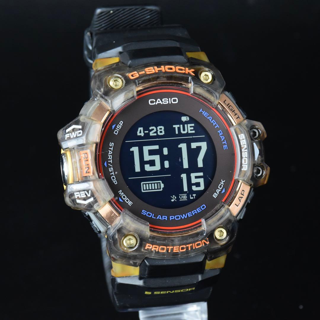 Casio G-Shock G-Squad GBD-H1000-1A4JR GPS Smartwatch with Heart Rate Monitor and Box — Japan Import