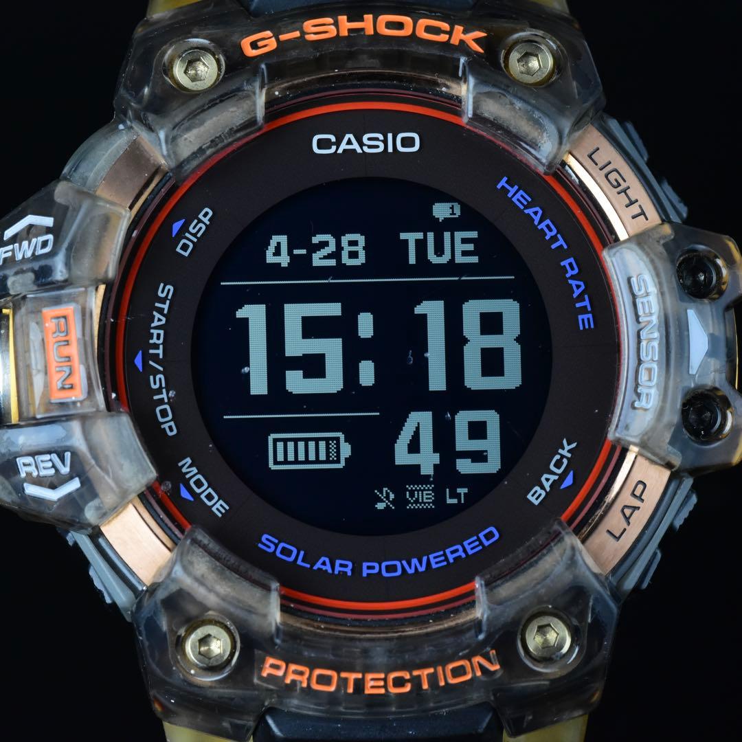 Casio G-Shock G-Squad GBD-H1000-1A4JR GPS Smartwatch with Heart Rate Monitor and Box — Japan Import