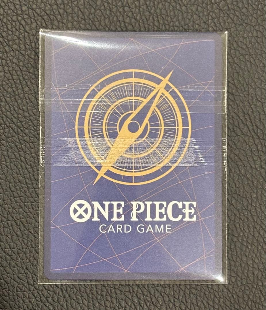 Unopened One Piece 3rd Anniversary Sabo promotional card OP07-118 with Japanese text
