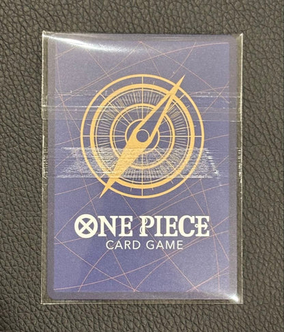 Unopened One Piece 3rd Anniversary Sabo promotional card OP07-118 with Japanese text