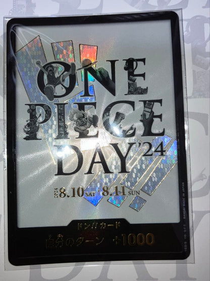 Sealed One Piece Premium Card Collection 2024 Don Card from Japan Import with hologram Don cards