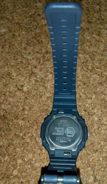 Casio G-Shock Series GA-2100AS-2AJF Watch with Blue Dial and Octagon Case — Japan Import