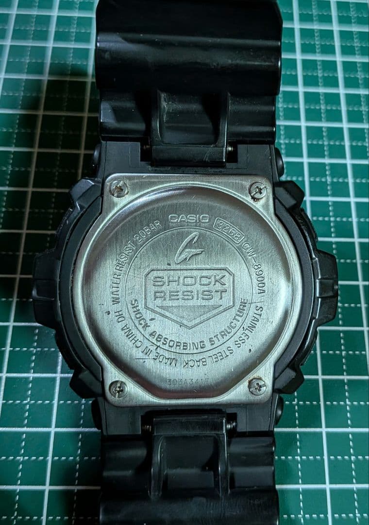 Casio G-Shock GW-8900A-1JF Radio Solar Digital Watch Black — Japan Import