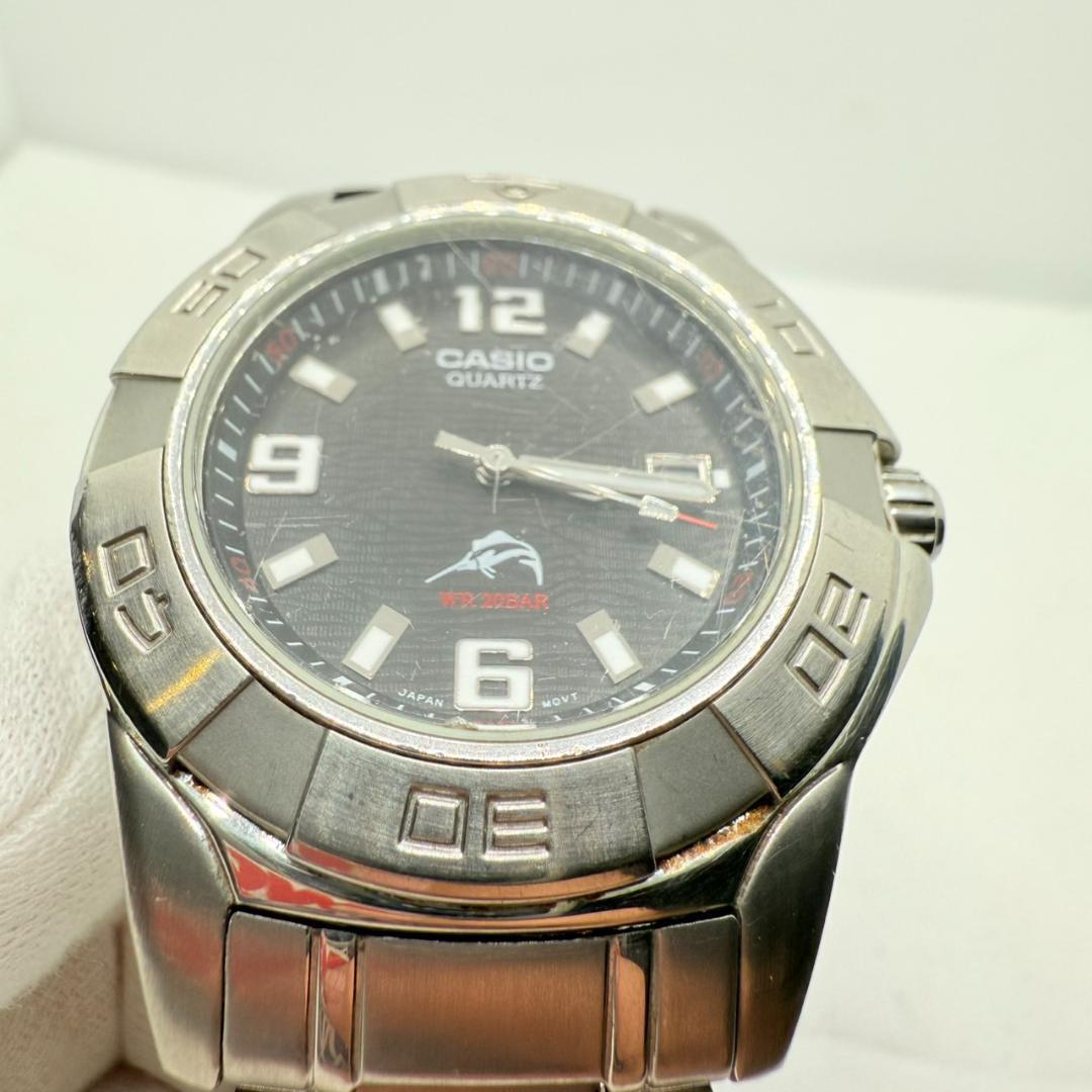 Casio Quartz Diver Watch MDV-100 20 ATM Water Resistant Working Condition