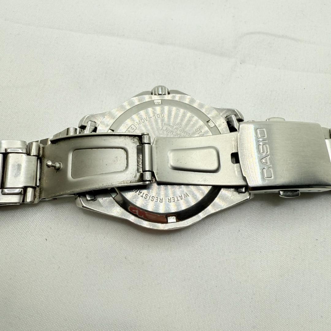 Casio Quartz Diver Watch MDV-100 20 ATM Water Resistant Working Condition