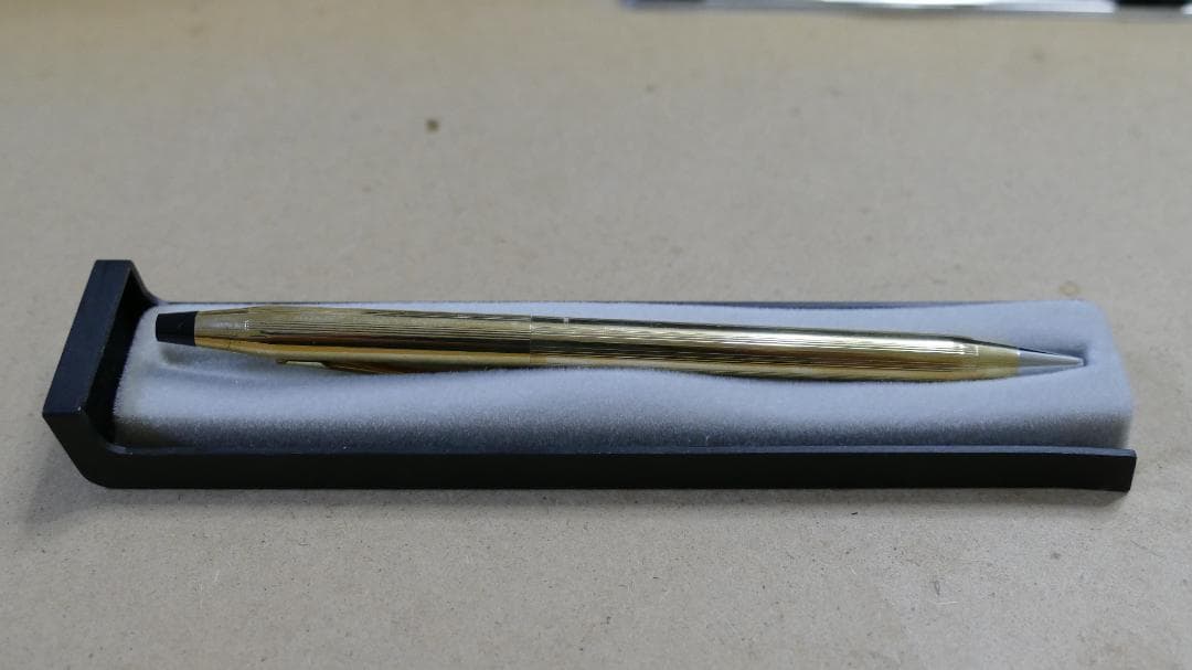 CROSS Classic Century Gold Ballpoint Pen 1/20 10KT Gold Filled Made in USA — Japan Import