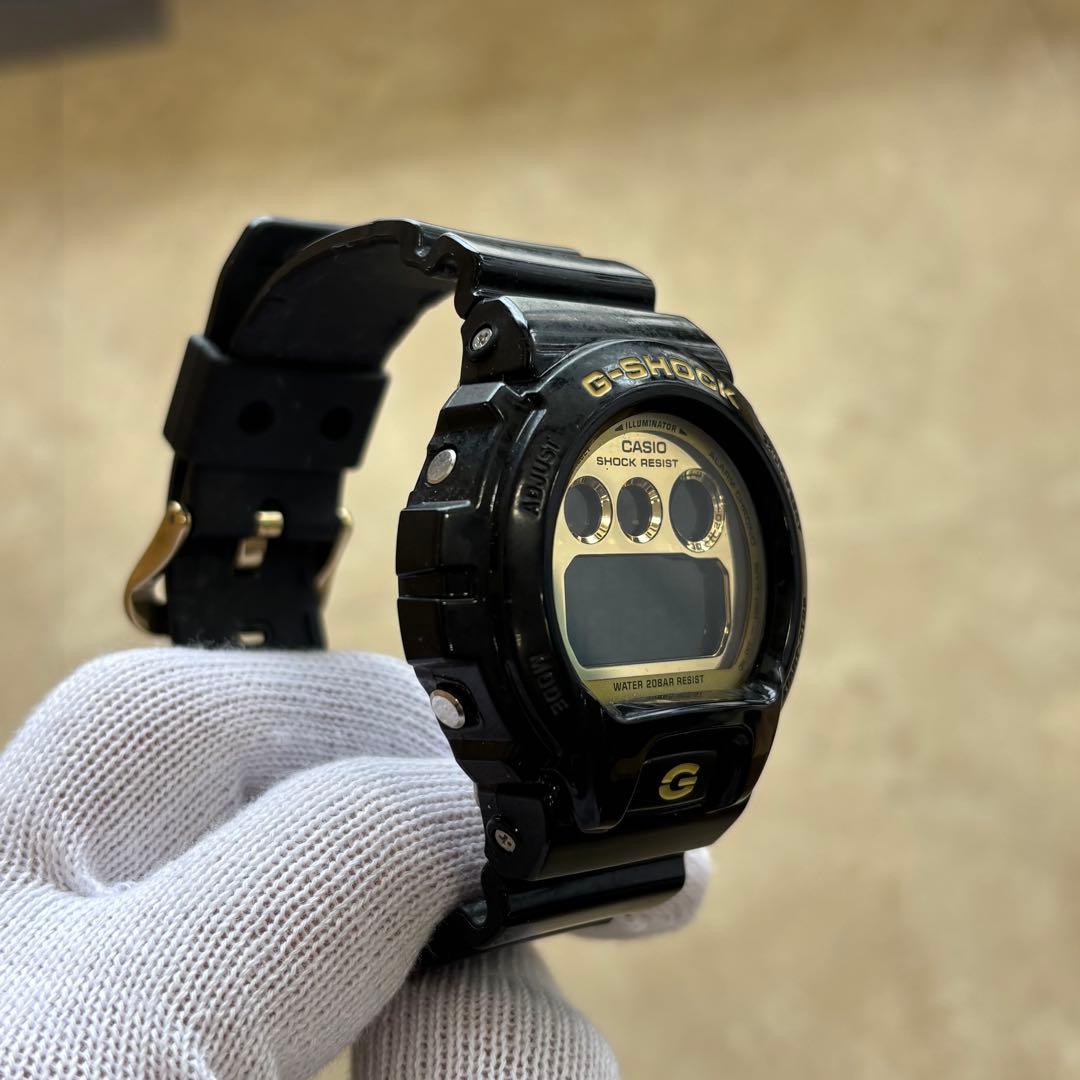 Casio G-Shock DW-6900CB Black and Gold Wristwatch — Japan Import