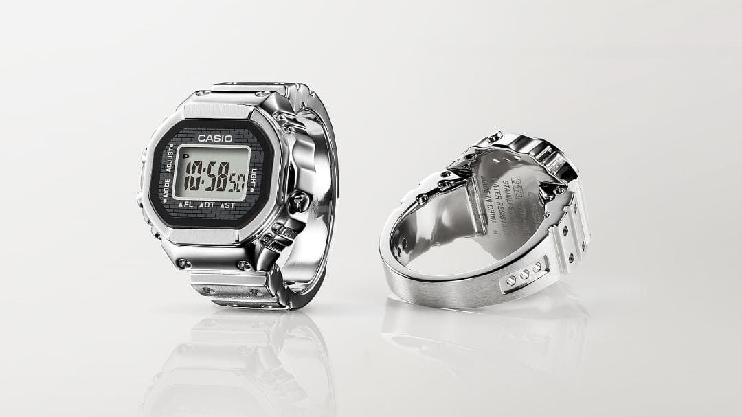 Casio Casio Ring Watch CRW-001-1JR Silver
