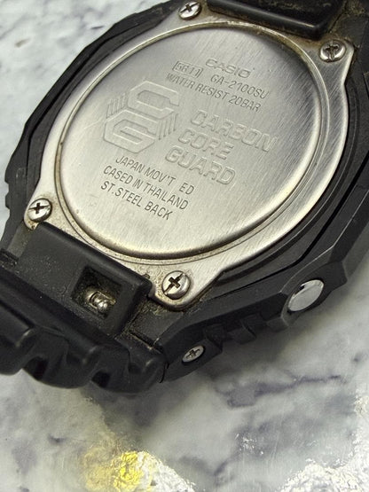 Casio G-Shock GA-2100SU Camouflage Analogue Digital Watch with Box and Manual - Japan Import