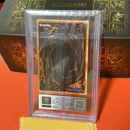 Dark Ceremony Edition Jabbering Beetle Yu-Gi-Oh card graded ARS10 with 2450 ATK and 2550 DEF