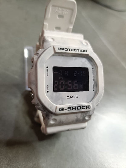 Casio G-Shock Origin DW-5600GC-7JF Grunge Snow Camouflage Fuso Collaboration — Japan Import